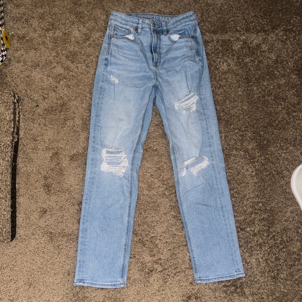 American Eagle Outfitters Light Blue Boyfriend Jeans